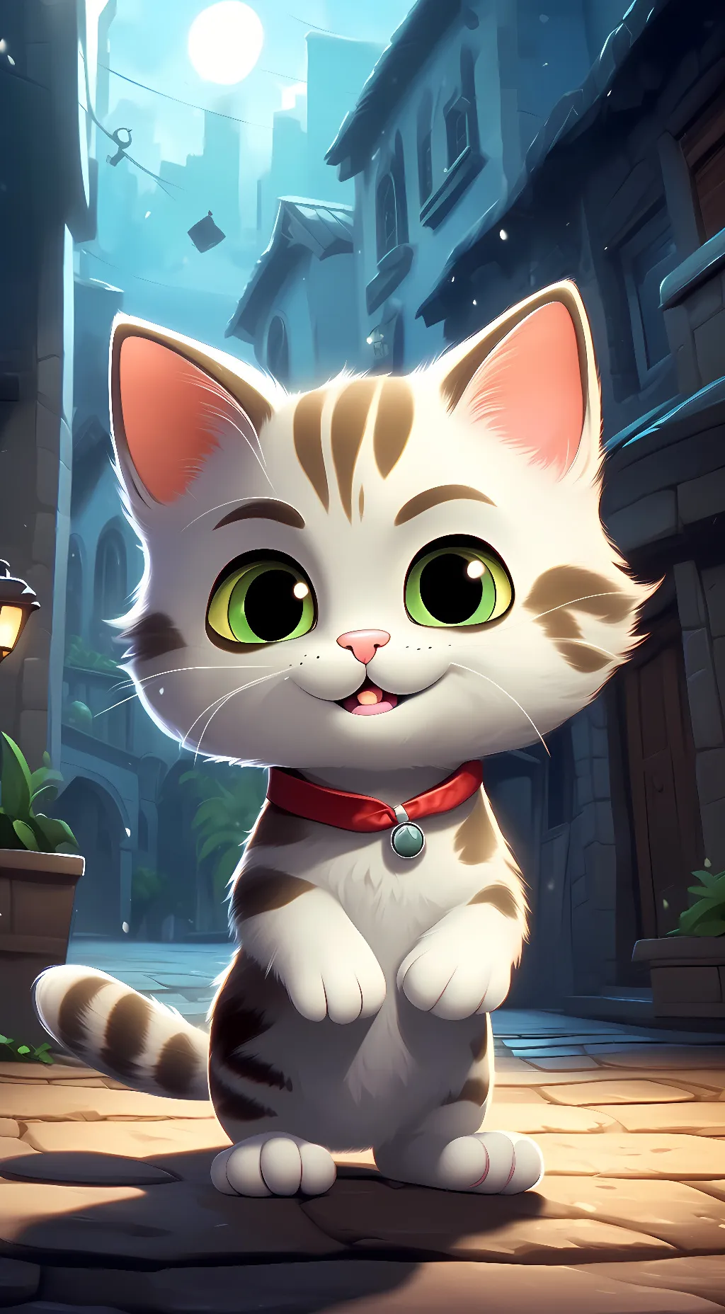 ai character: Angela background