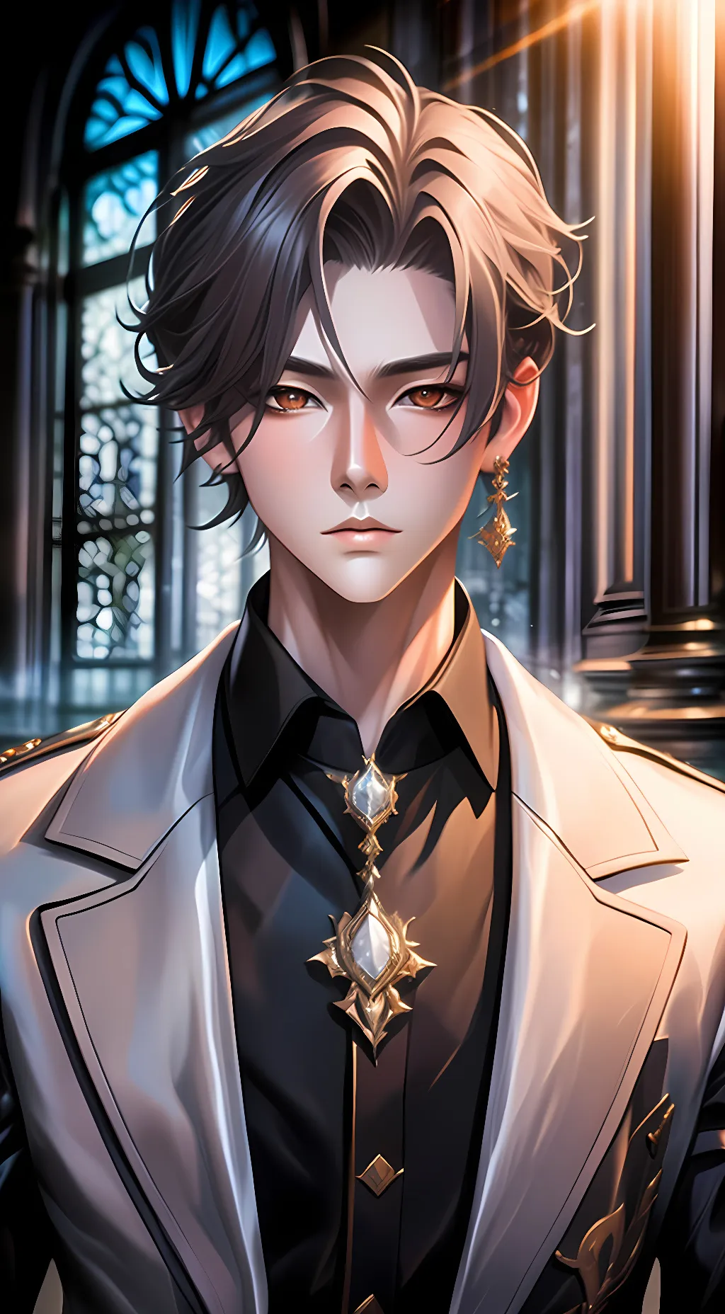 ai character: Oliver Gibson background