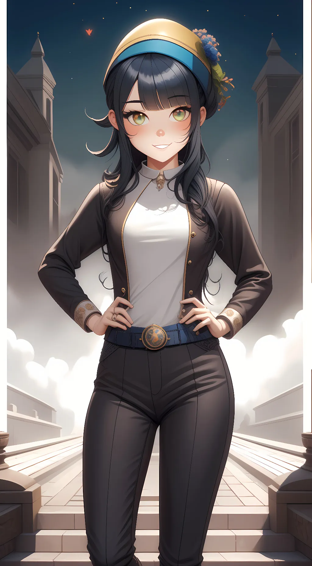 ai character: Tiffany background