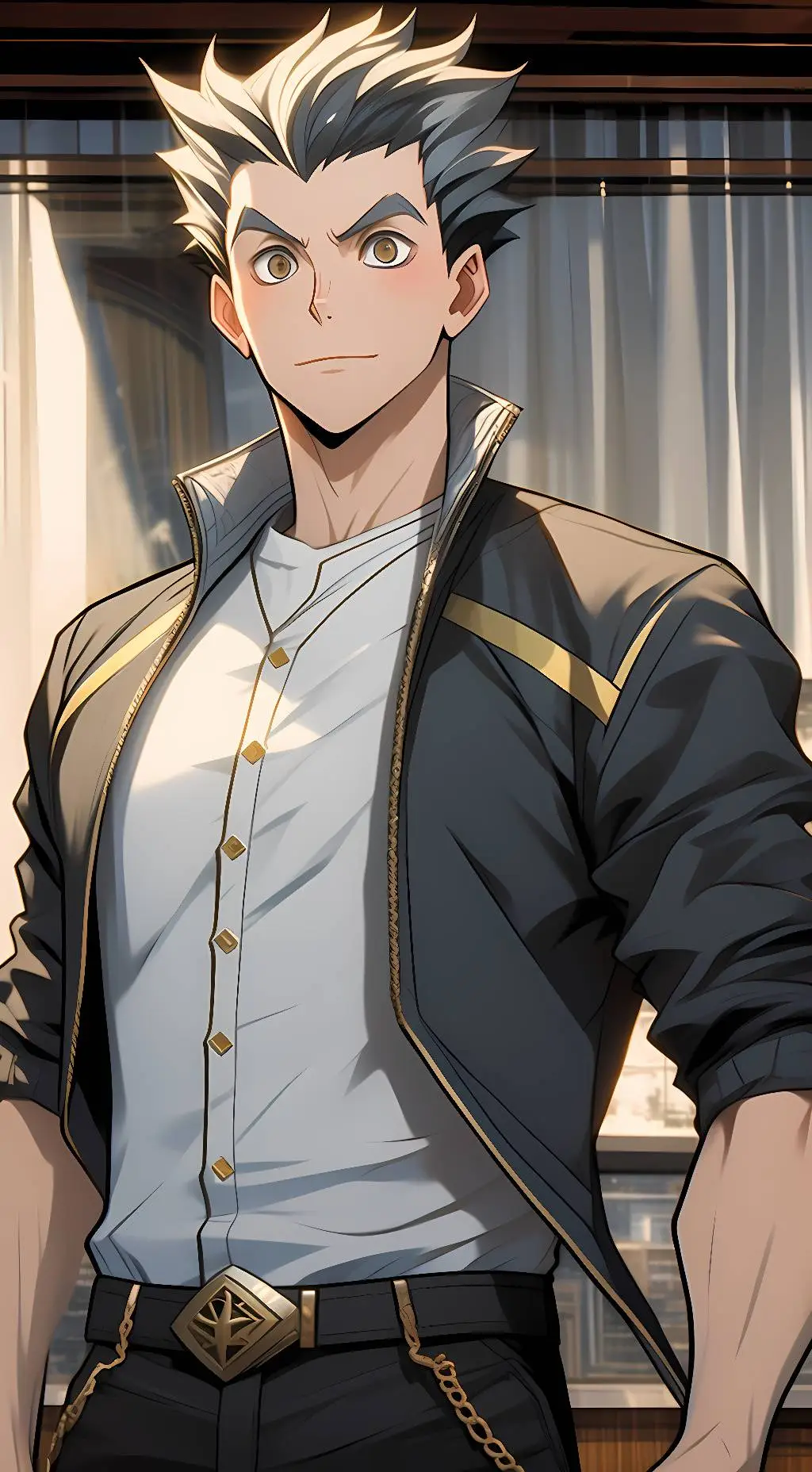 ai character: Bokuto Koutarou background