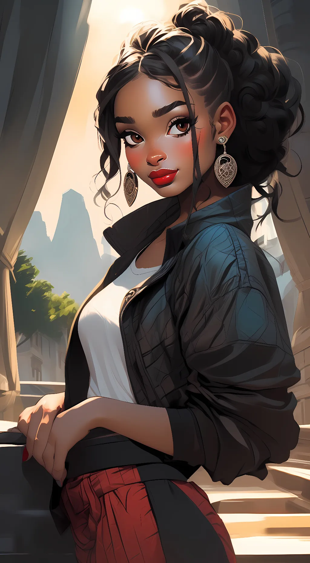 ai character: Brielle background