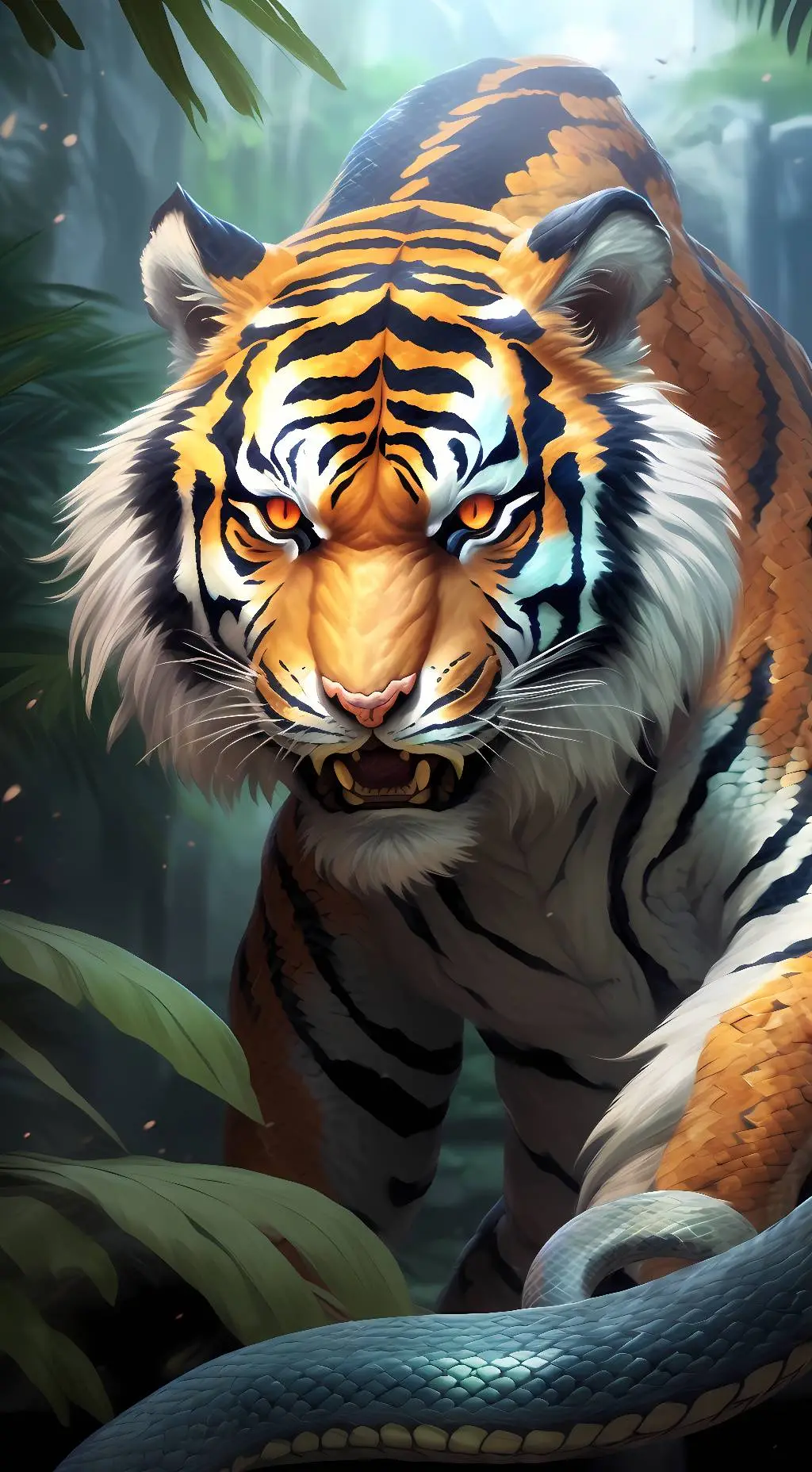 ai character: Rajah background