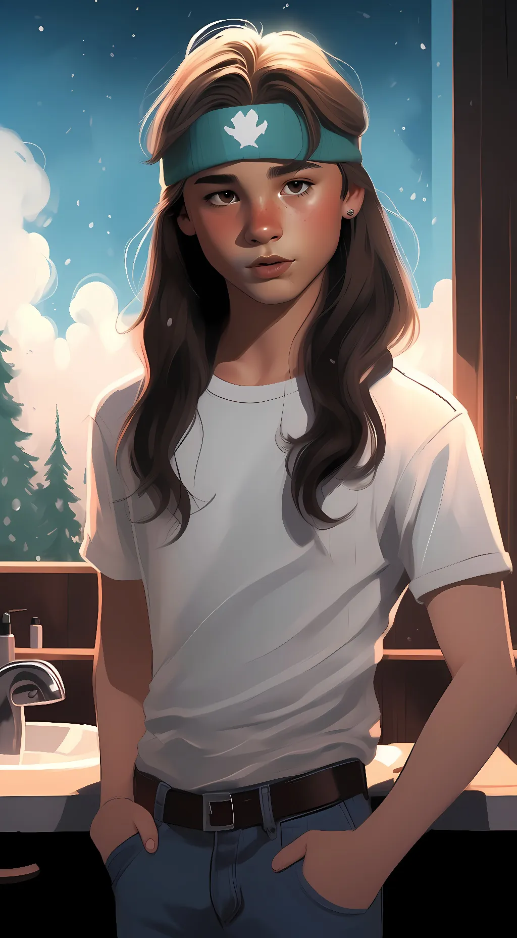 ai character: Robin Arellano background