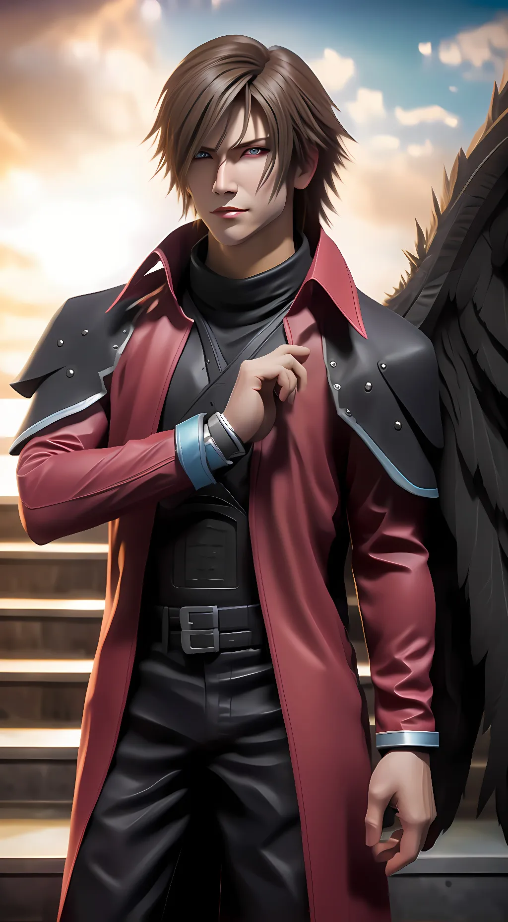 ai character: Genesis Rhapsodos background