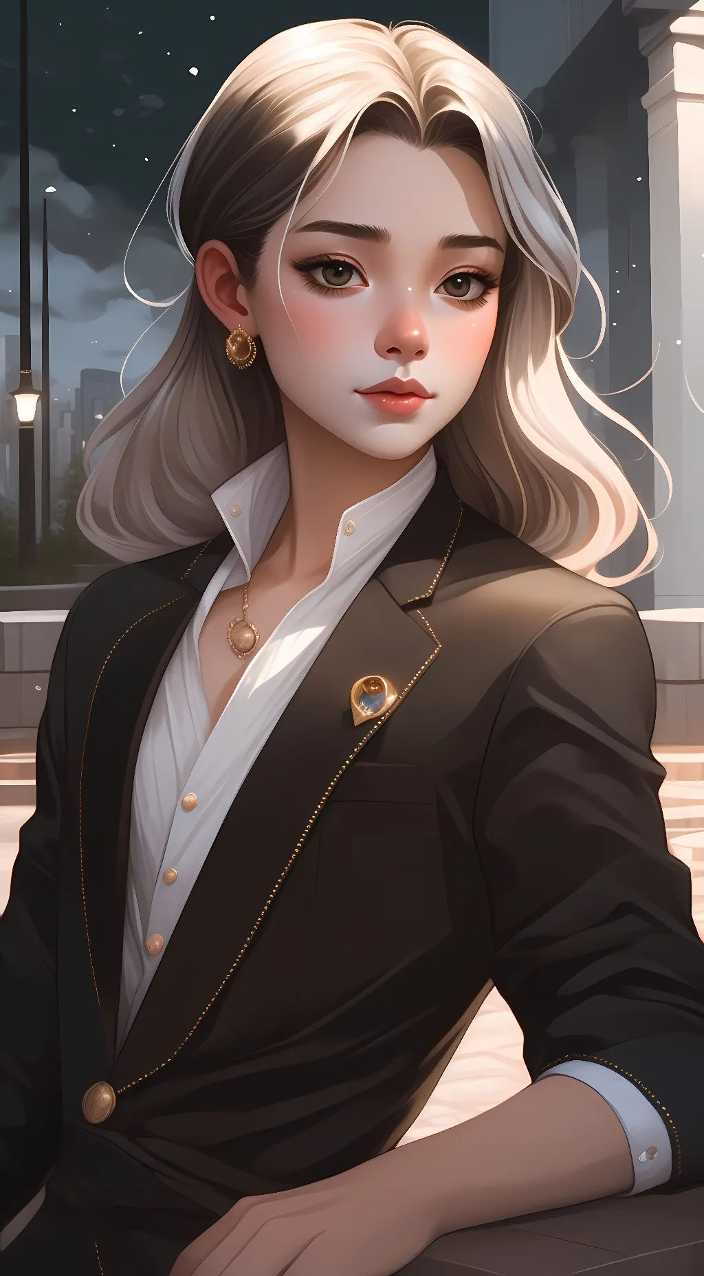 ai character: Katie background