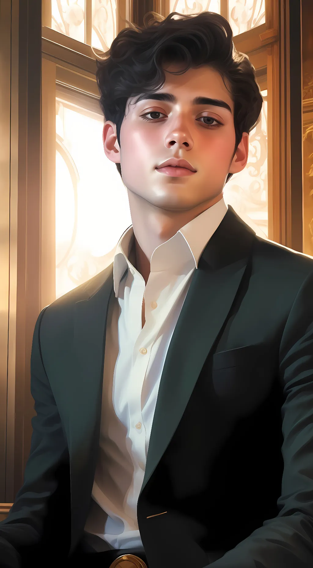 ai character: benji krol background