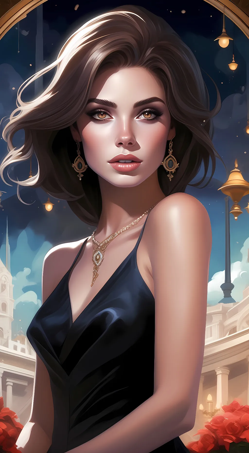 ai character: Mina background
