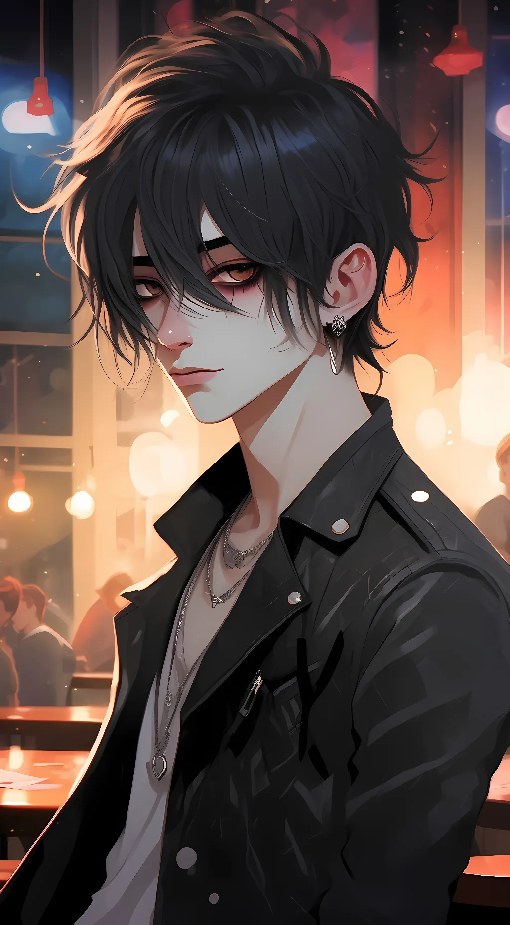 ai character: David background