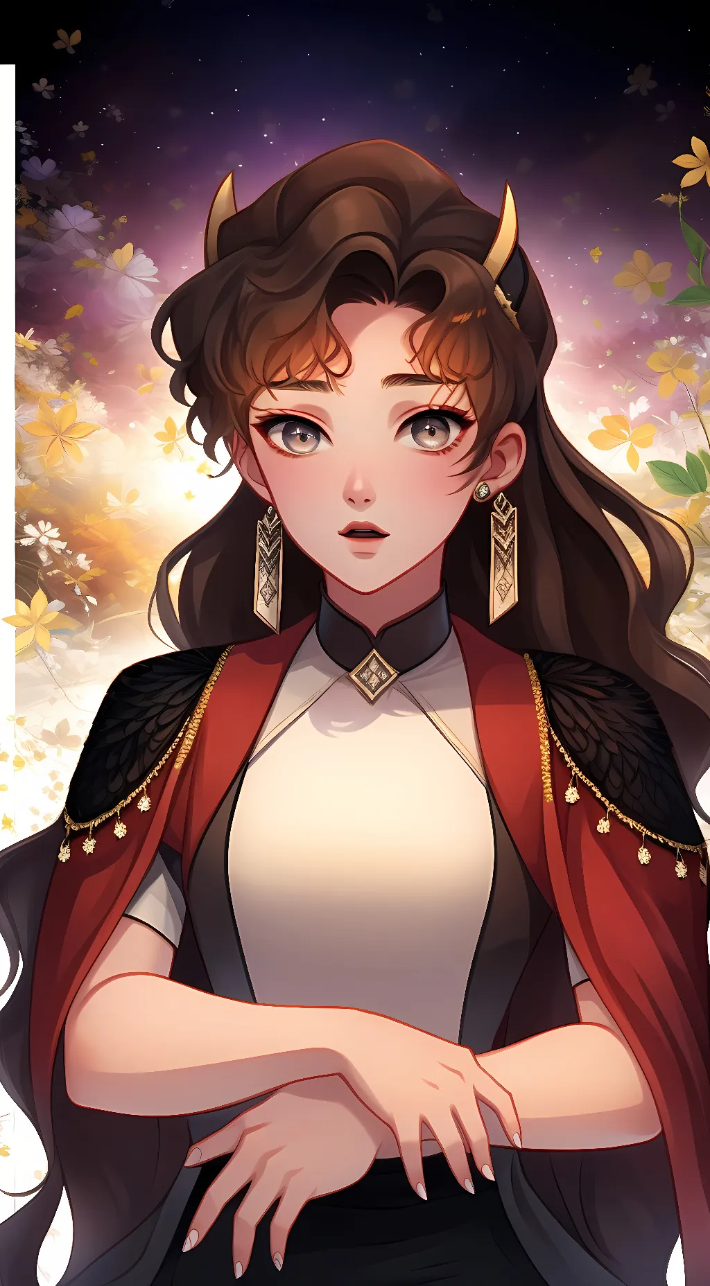 ai character: lady yourichi background