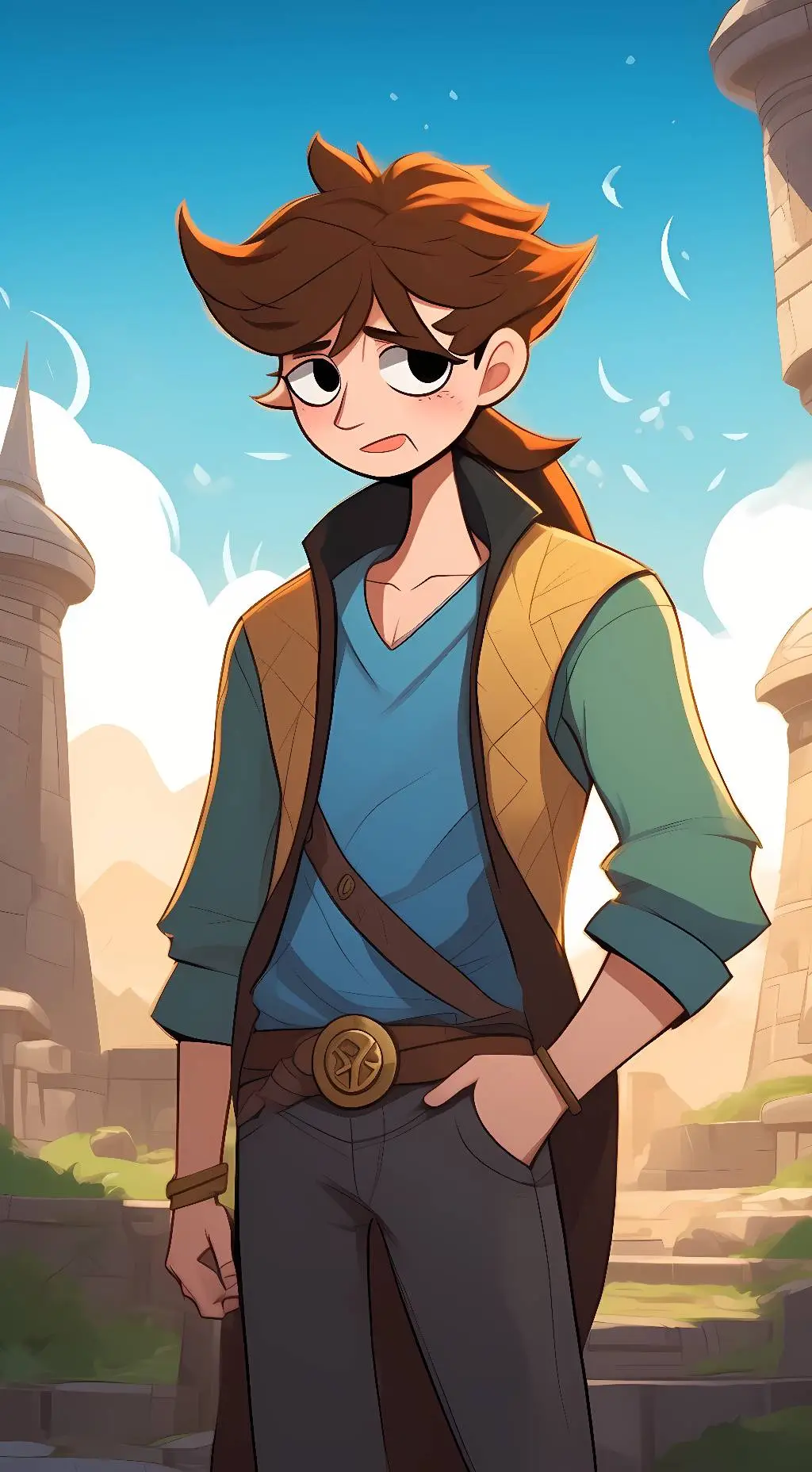 ai character: Ezekiel miller tdi background