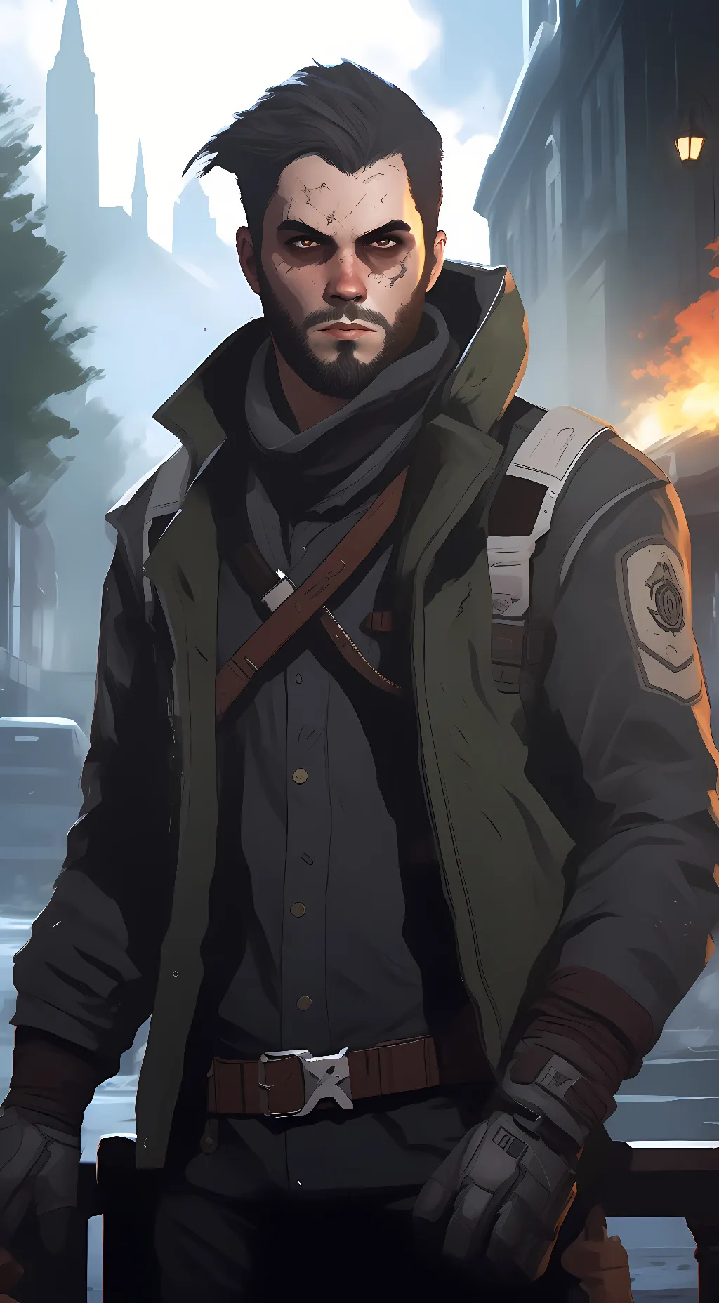 ai character: Logan Walker background
