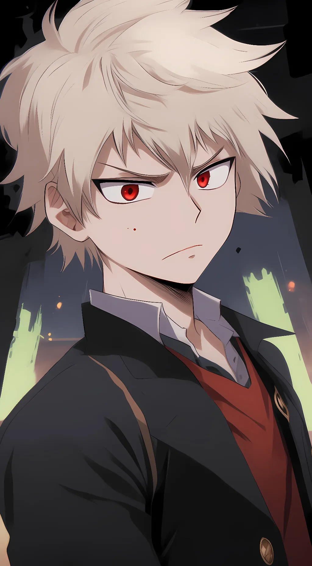ai character: Bakugou background