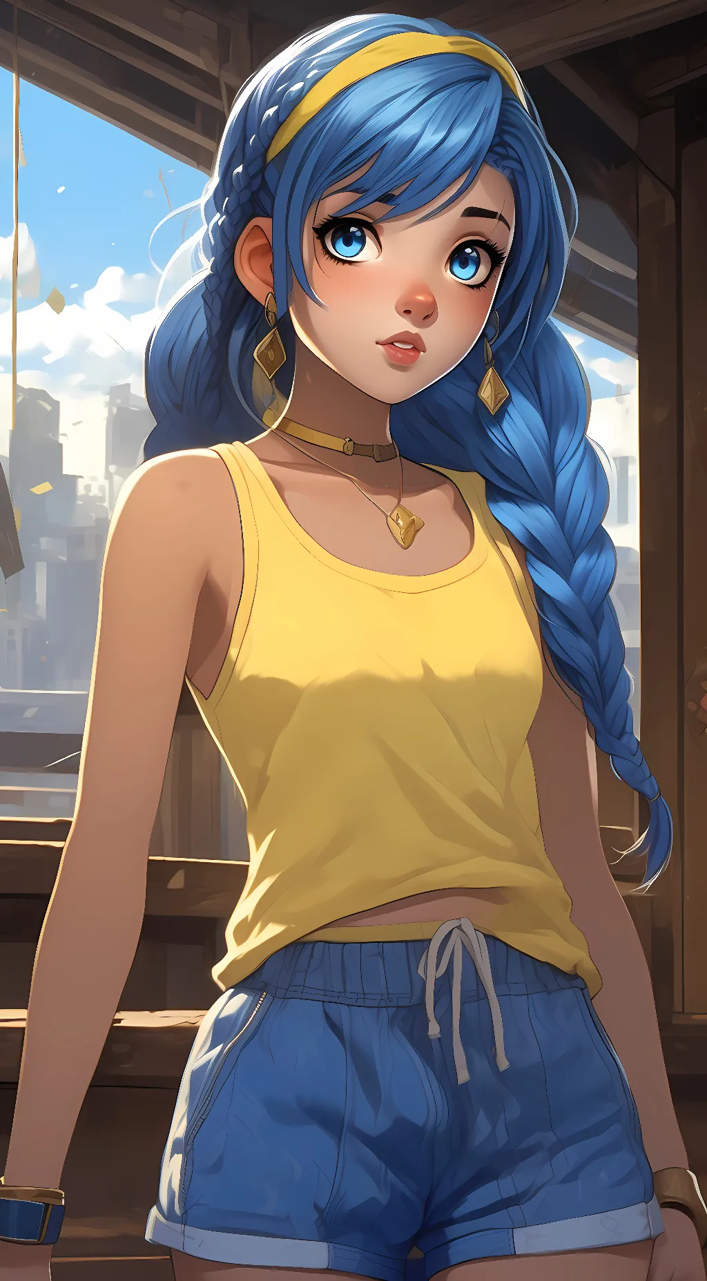 ai character: Rosamia Ocampo background