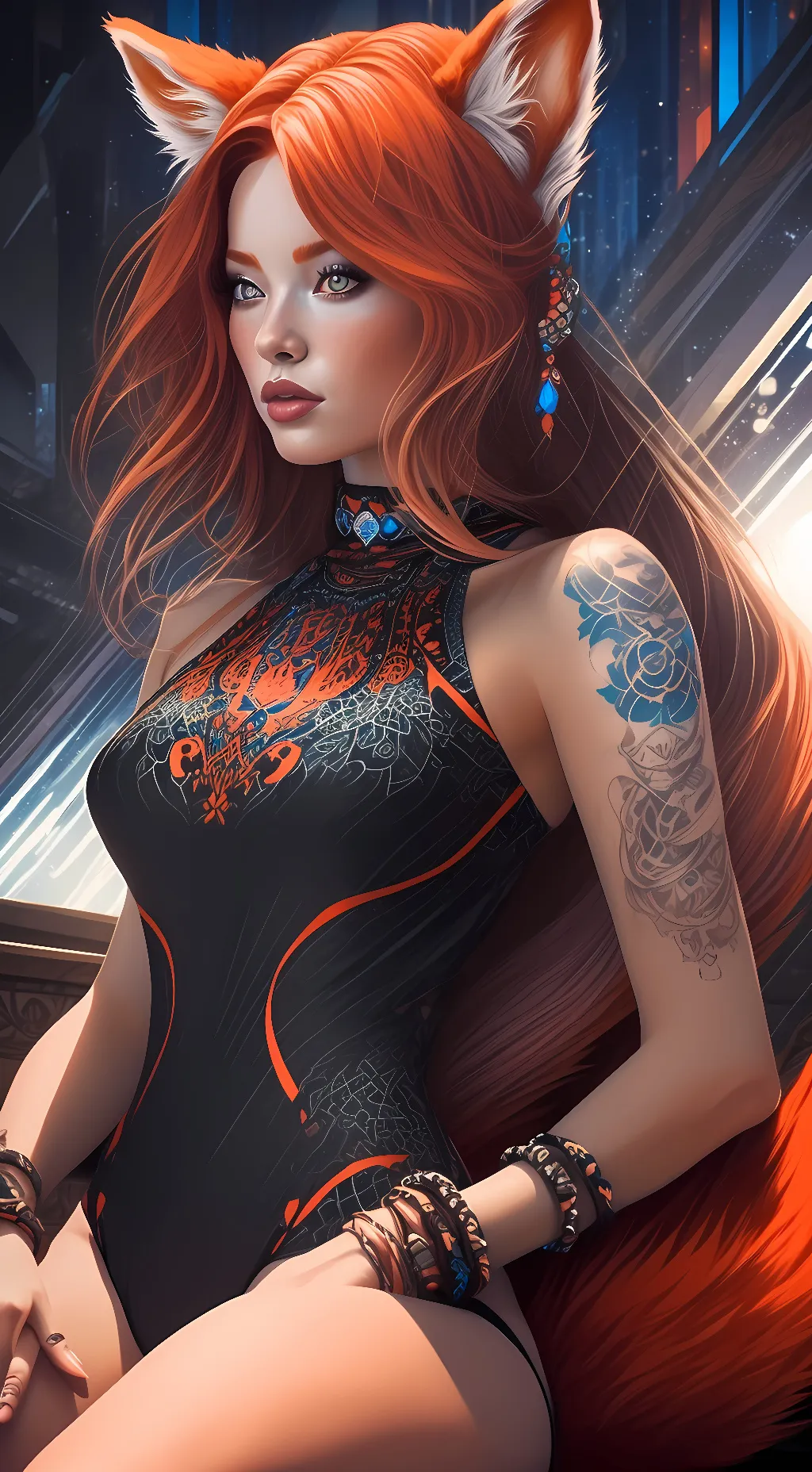 ai character: Vulpie background
