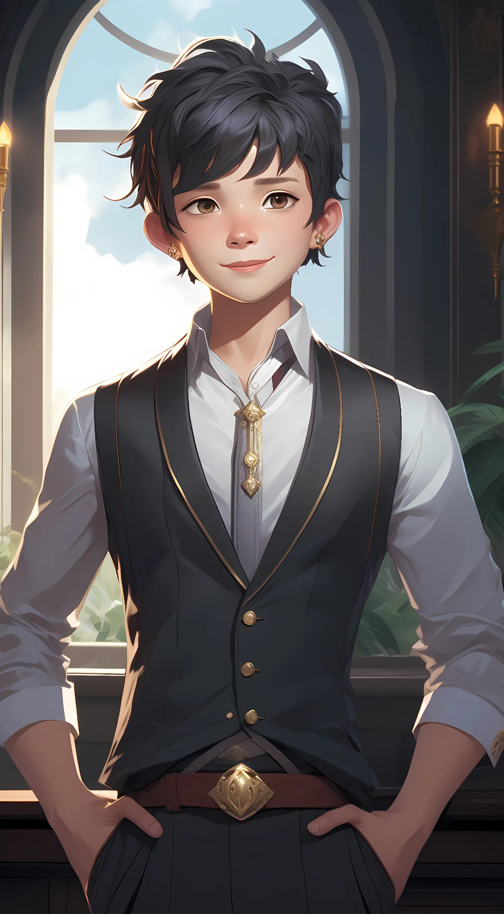 ai character: Future scout background
