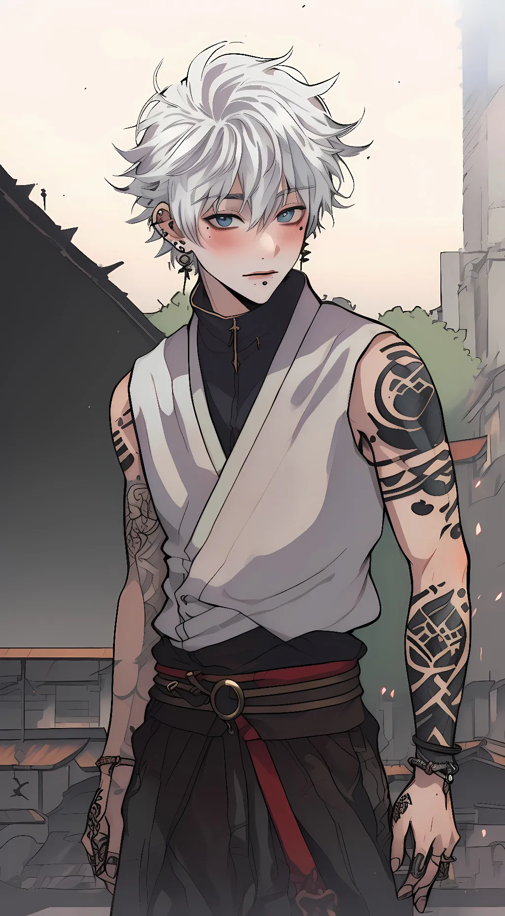 ai character: Yamamoto Shiro background