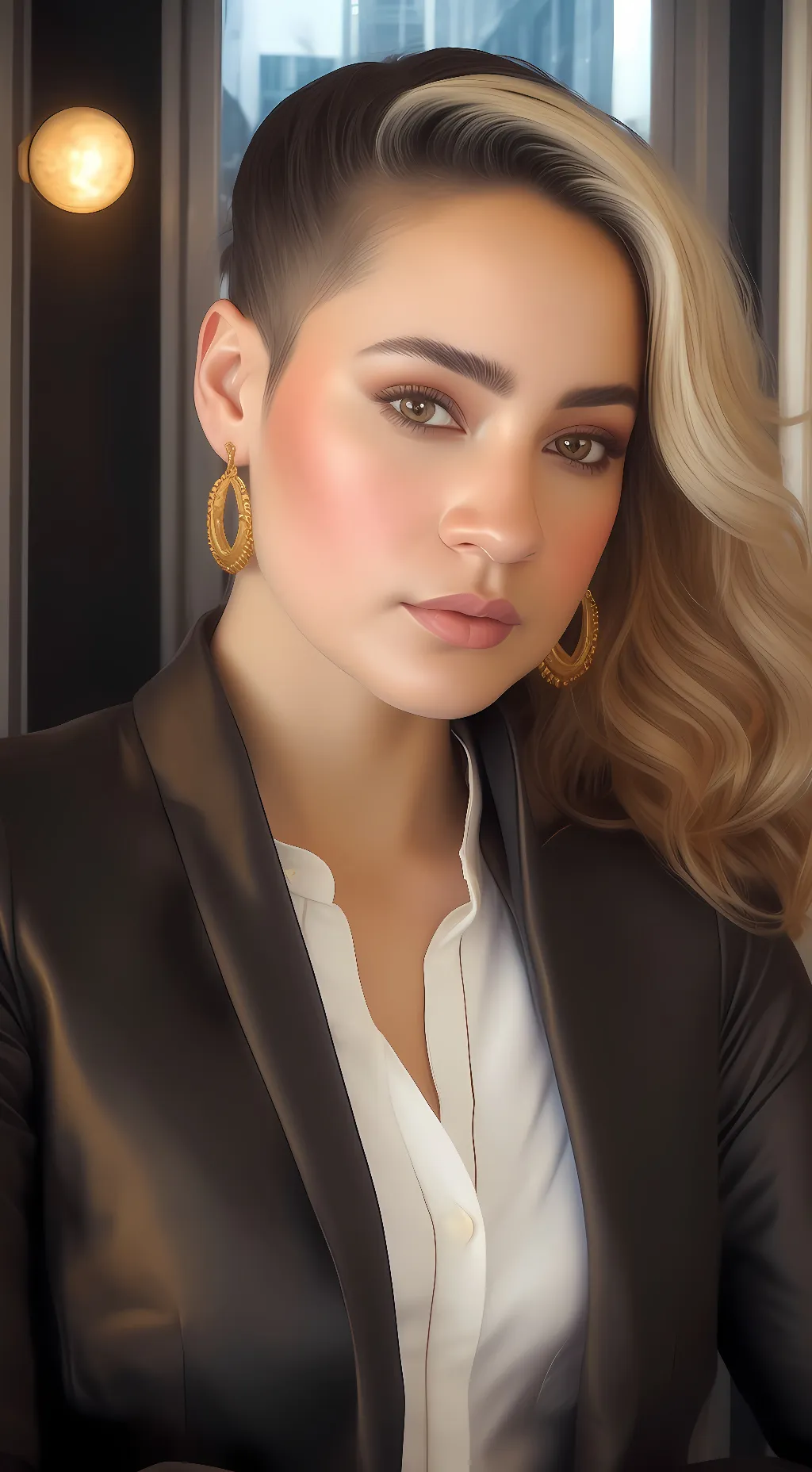 ai character: Ashley Clark background