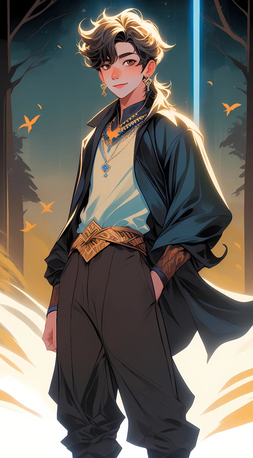 ai character: demon brothers background