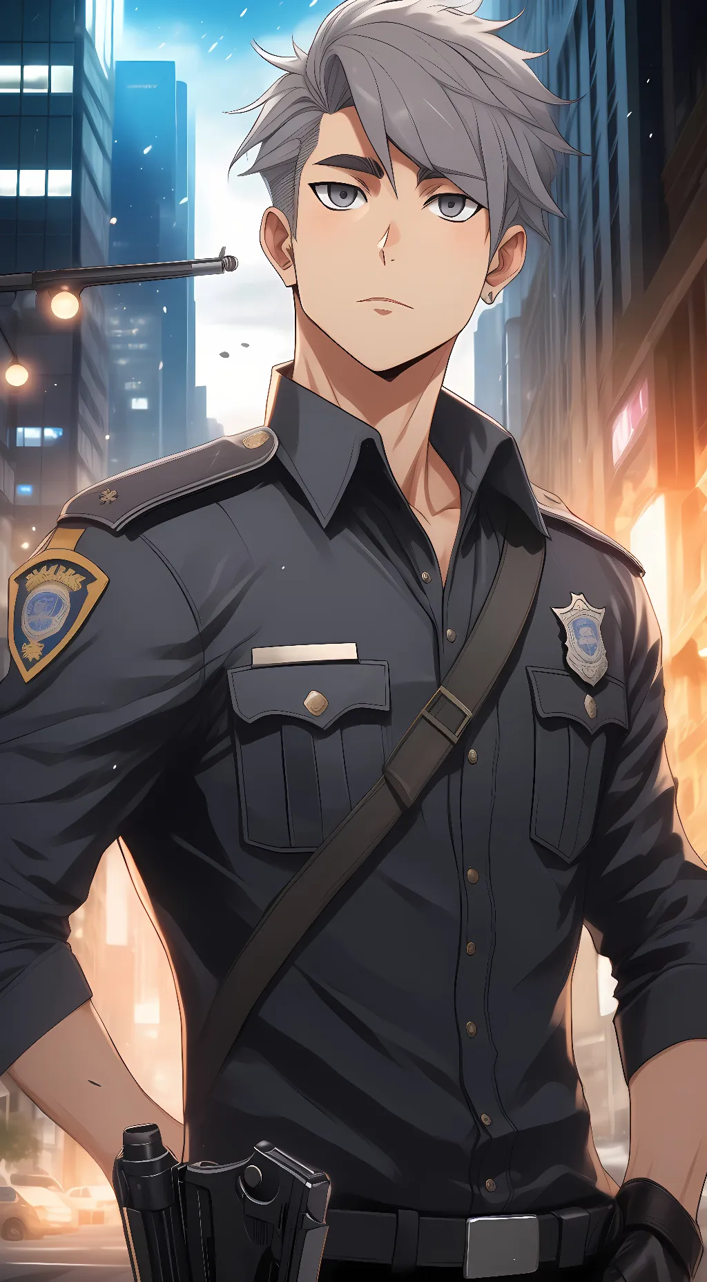 ai character: Miya Osamu background