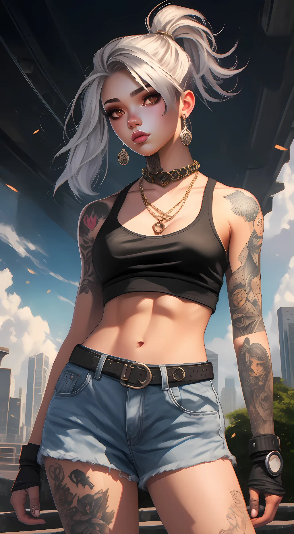 ai character: Kali background