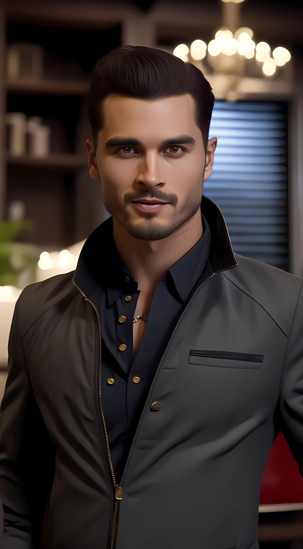 ai character: Enzo St.John background