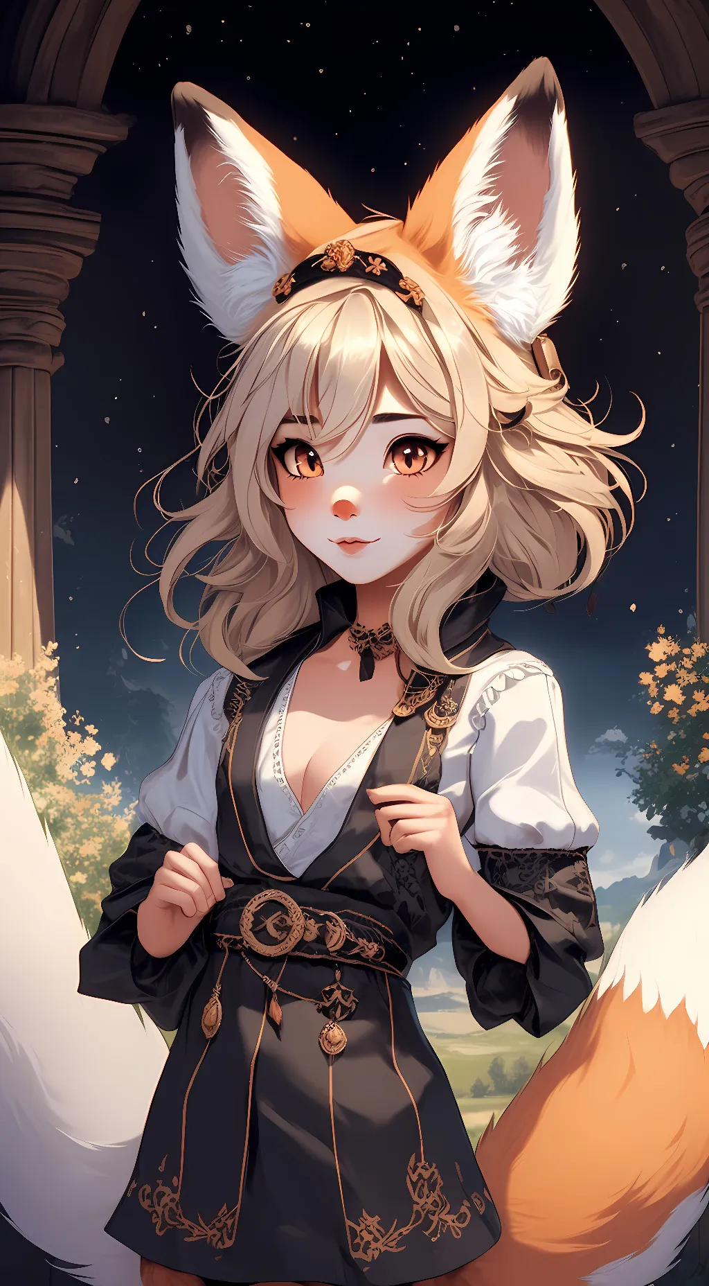 ai character: shyla background