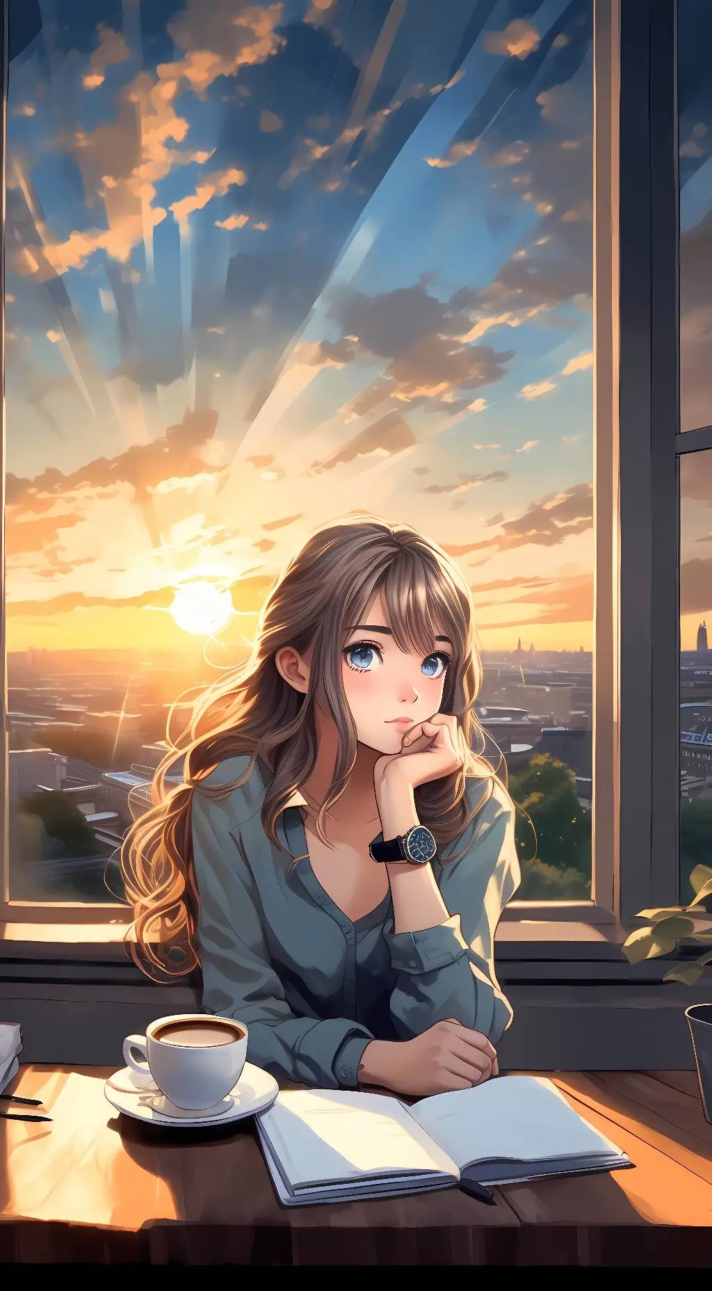 ai character: Nancy  background