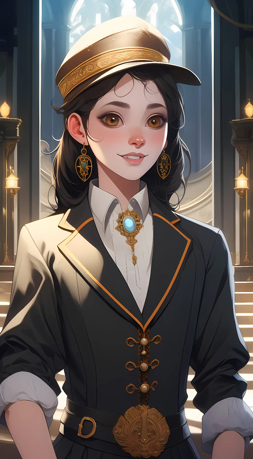 ai character: nikki background