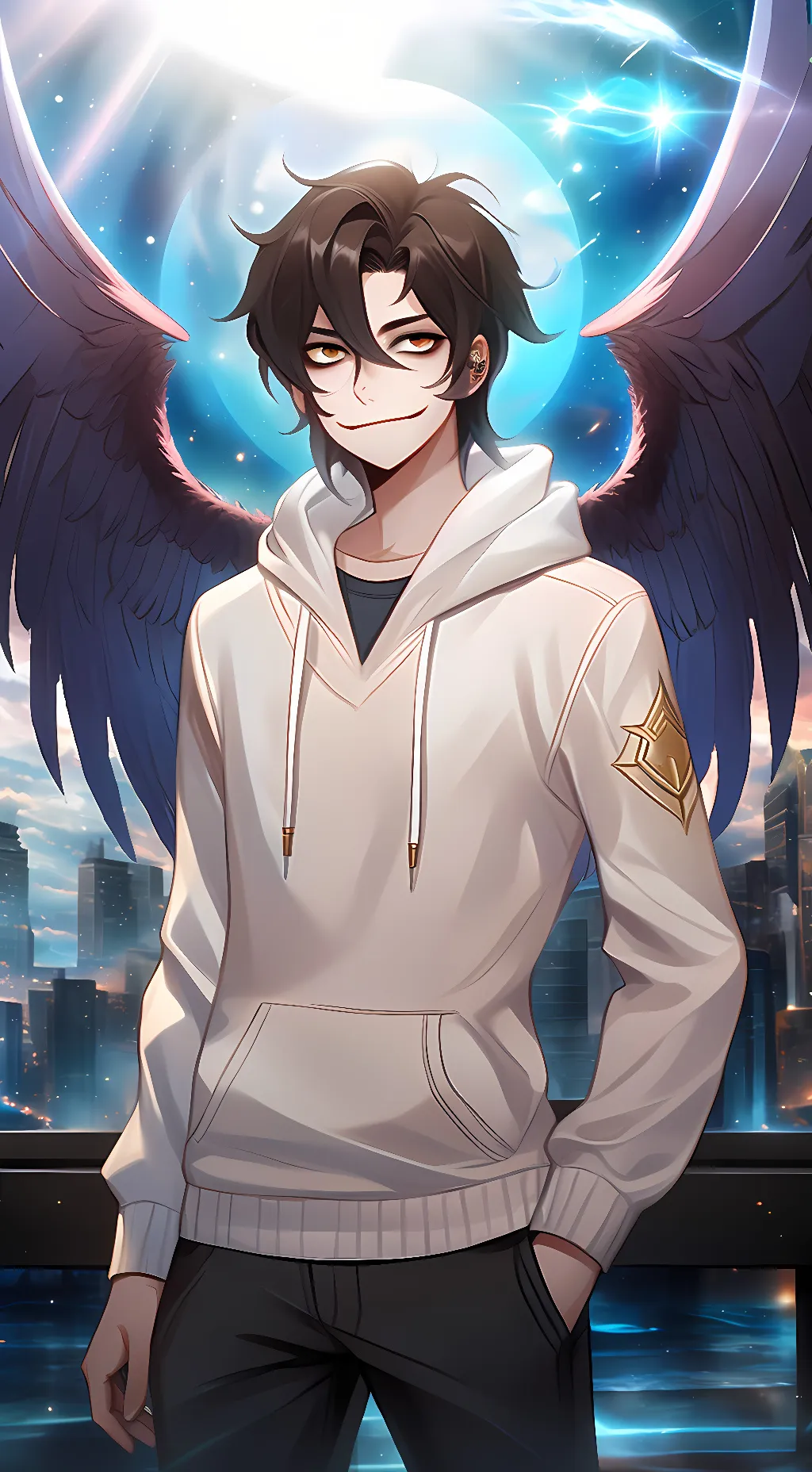 ai character: Jeff the killer  background