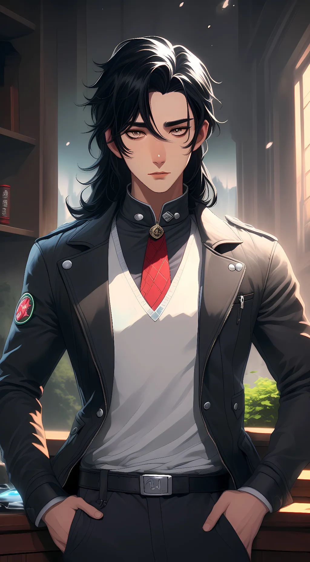 ai character: Ficey Radd background