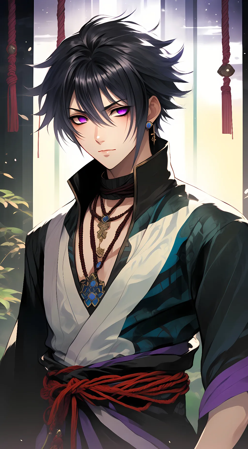 ai character: Ryuu Sasaki background