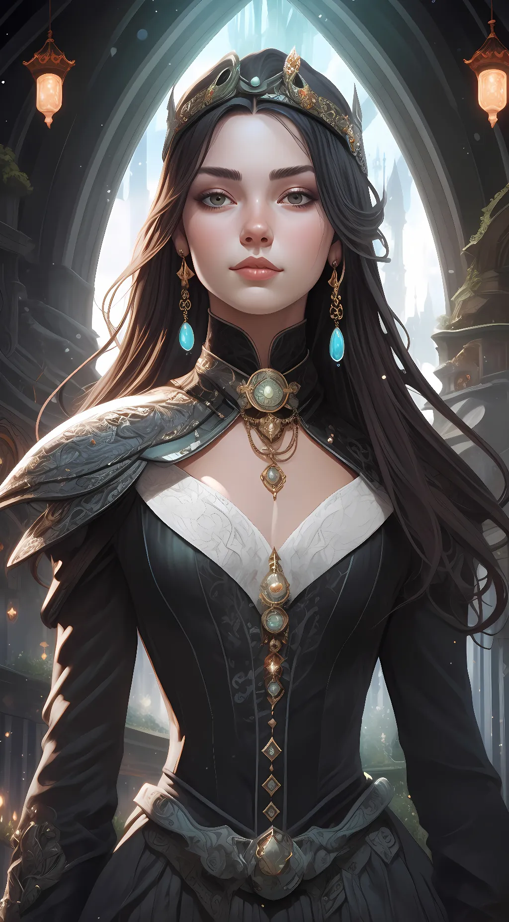 ai character: Princess Lia  background