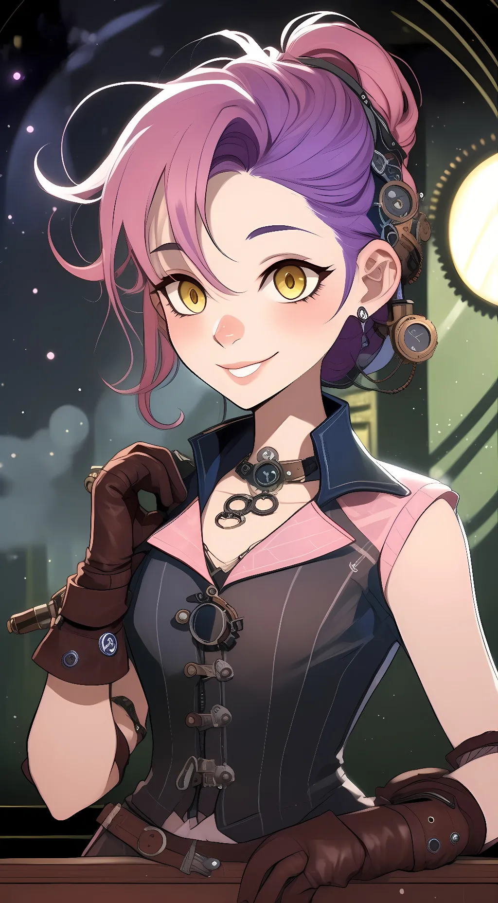 ai character: Amity Blight background