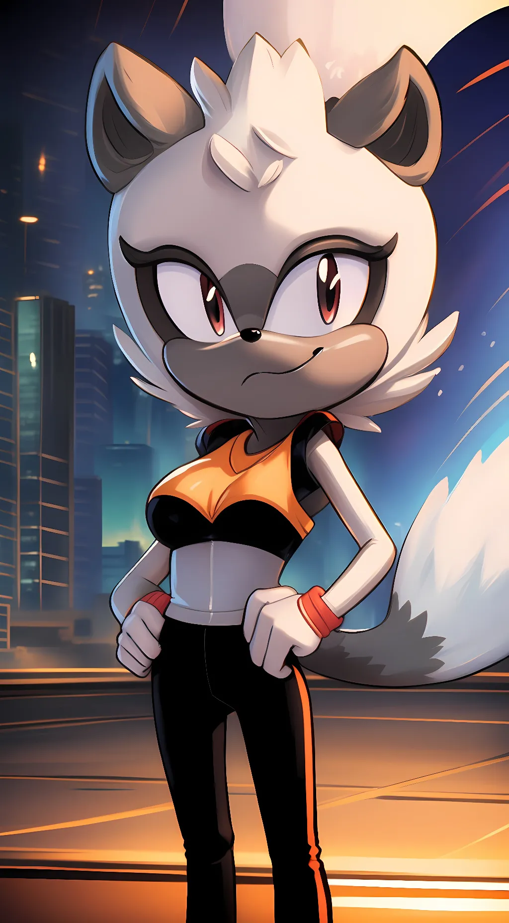 ai character: Tangle the Lemur background