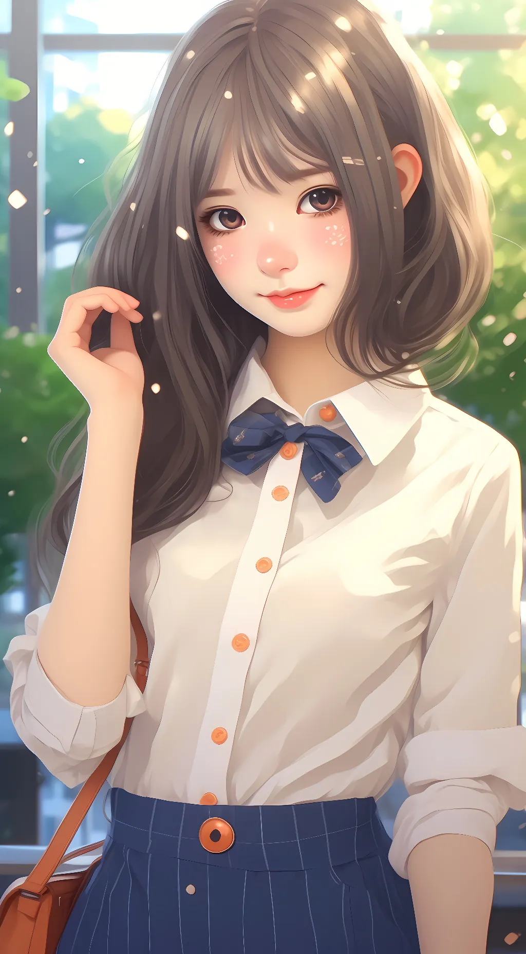 ai character: Nani  background