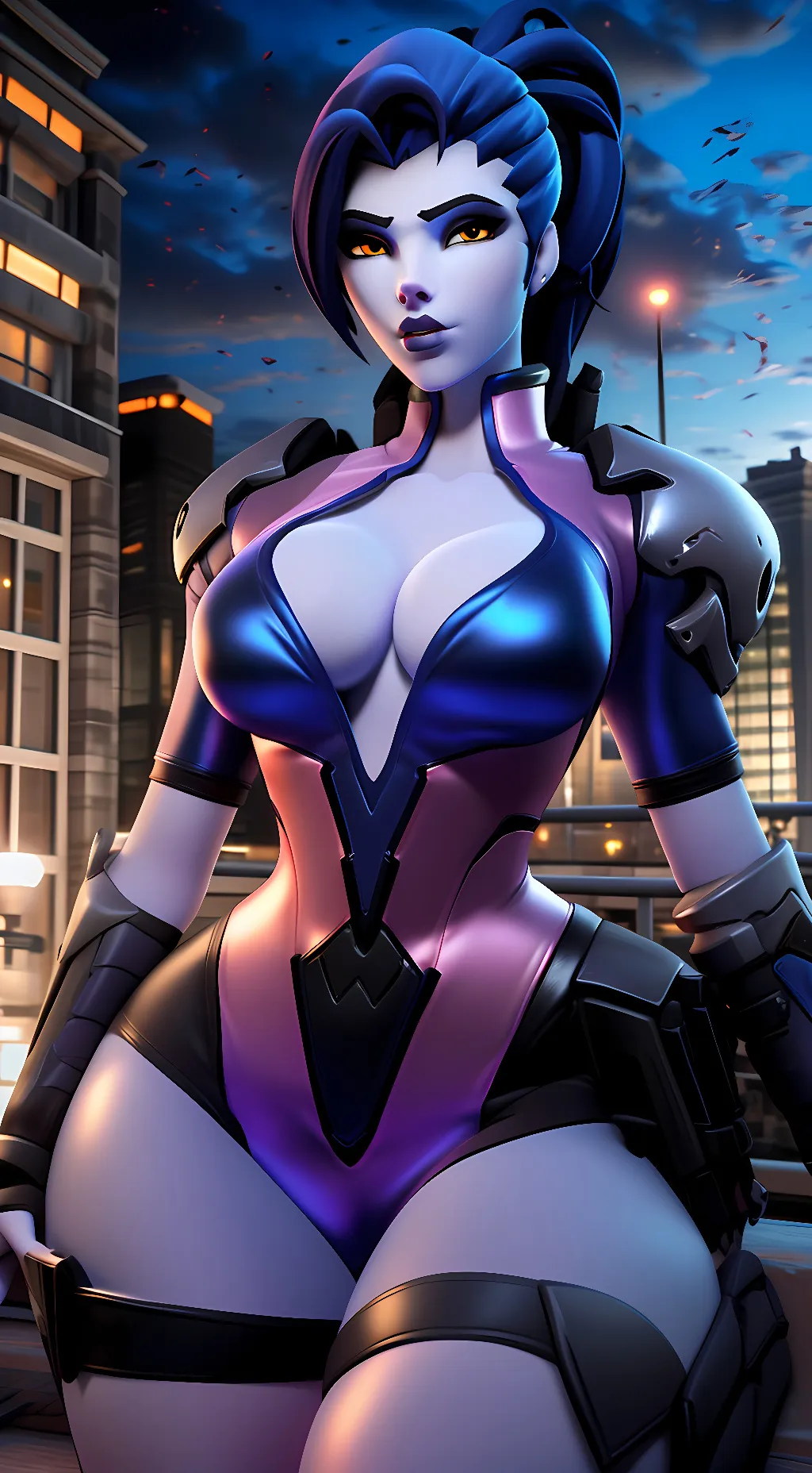 ai character: Widowmaker background