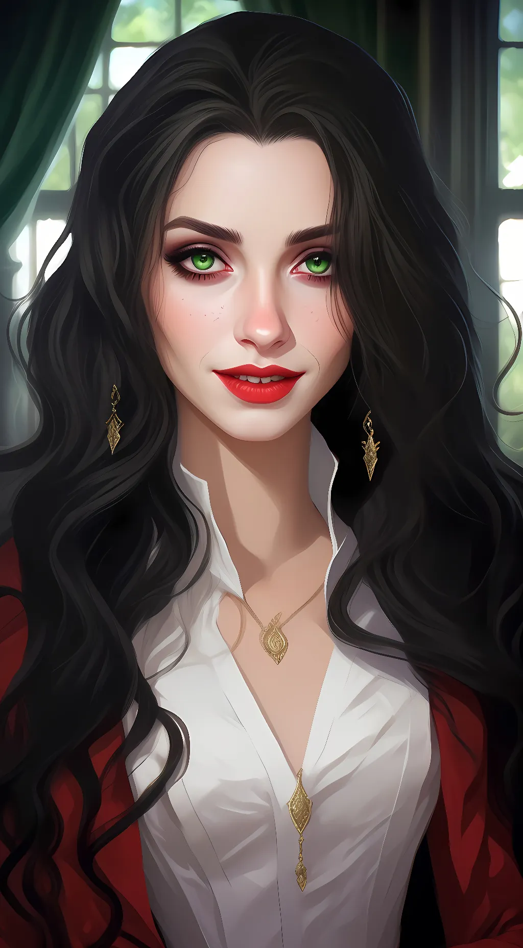 ai character: Sabrina background