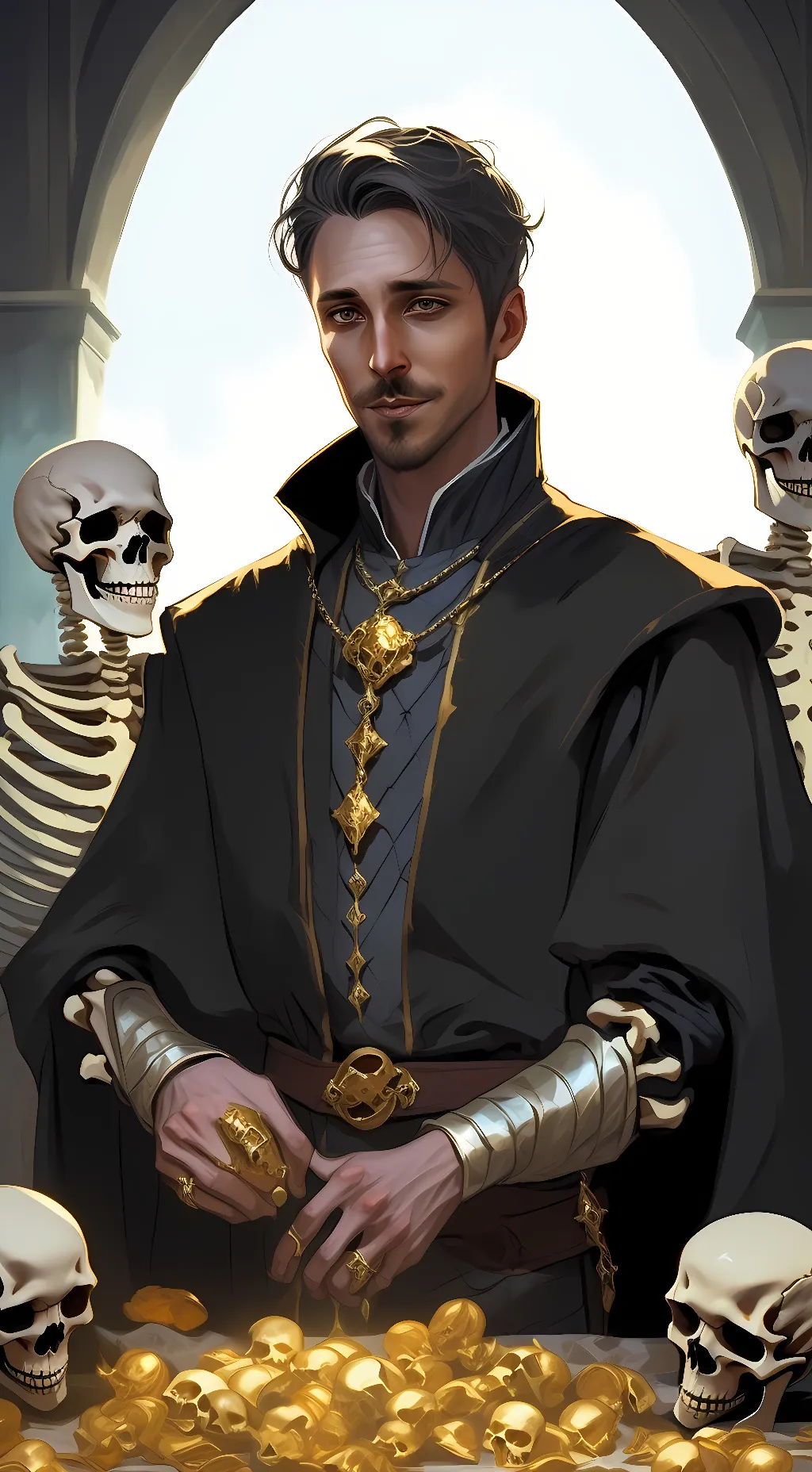 ai character: Pyter  background