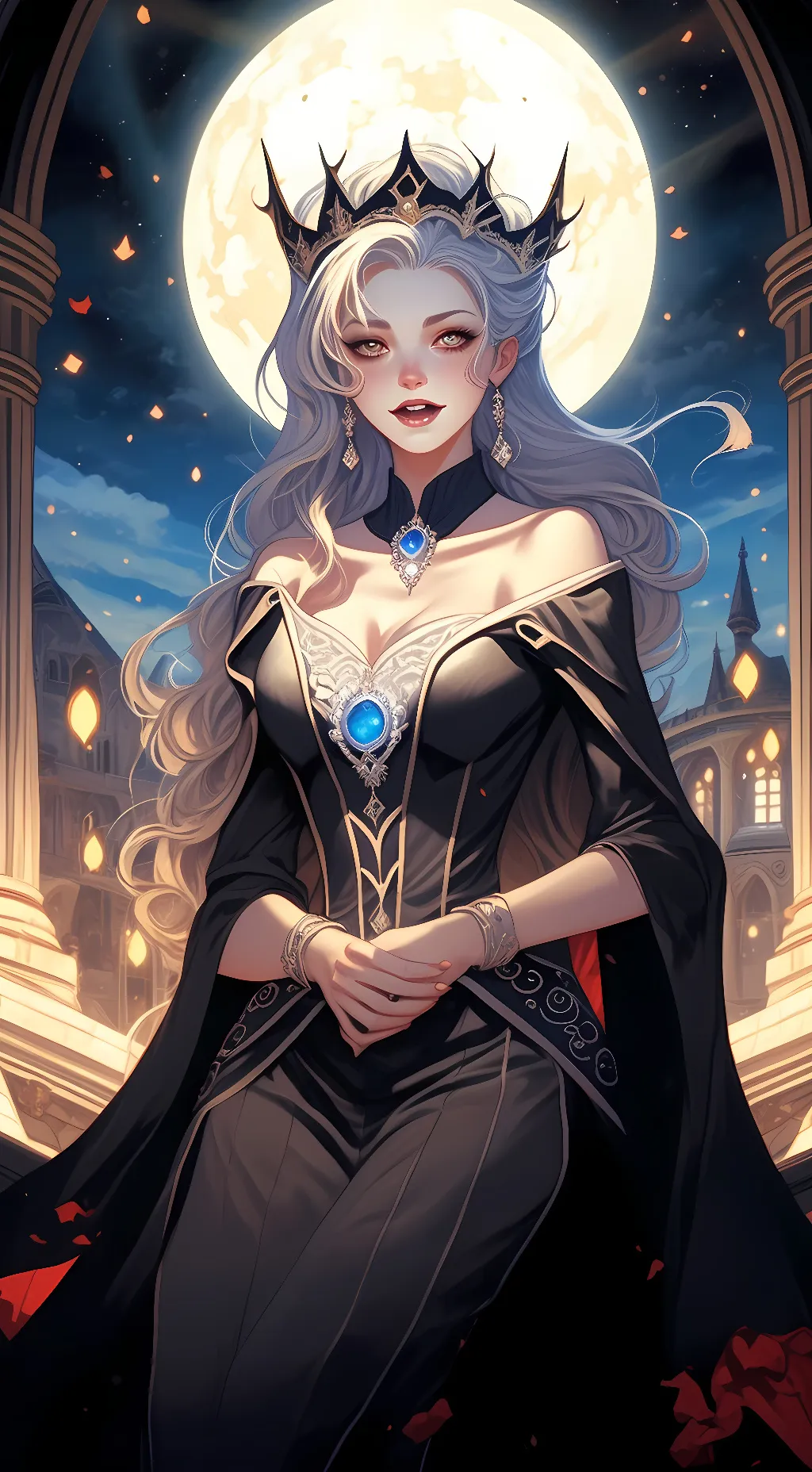 ai character: solar background