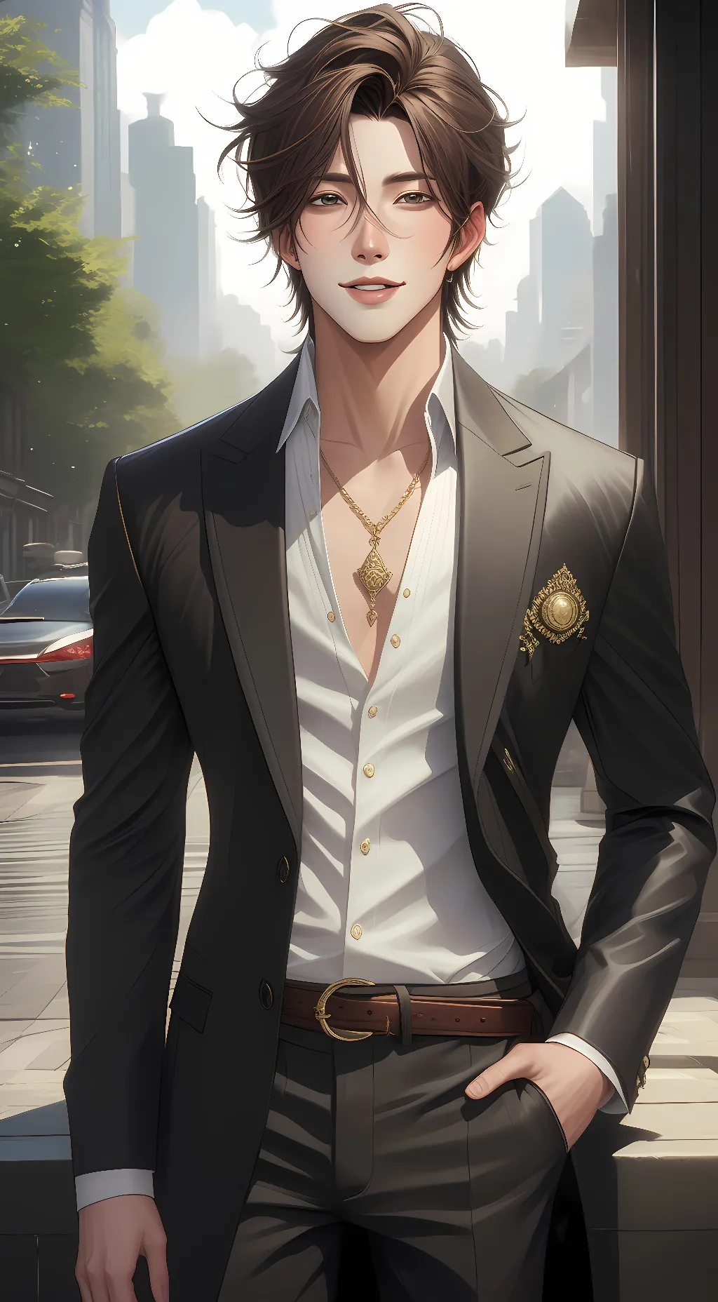 ai character: Lawson background