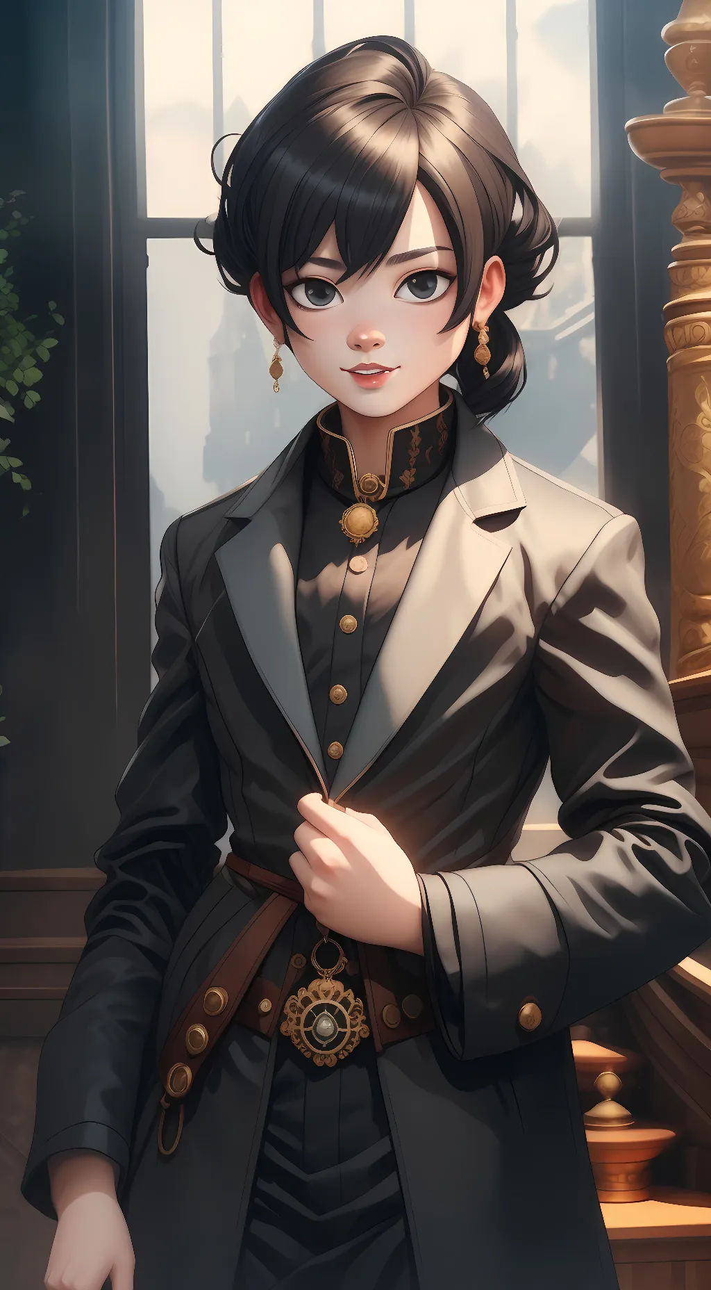 ai character: Giyu background