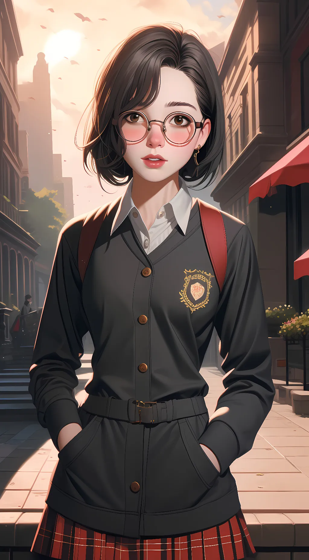 ai character: Hana background