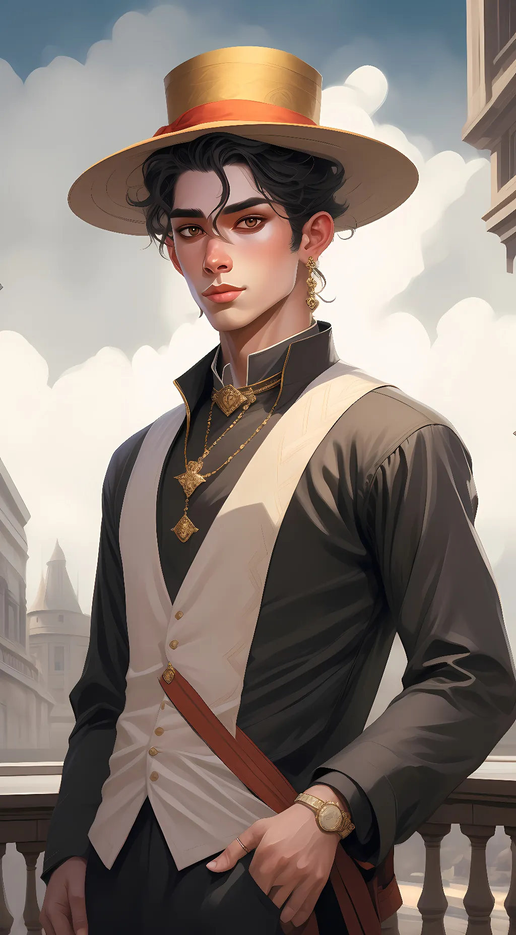 ai character: max background