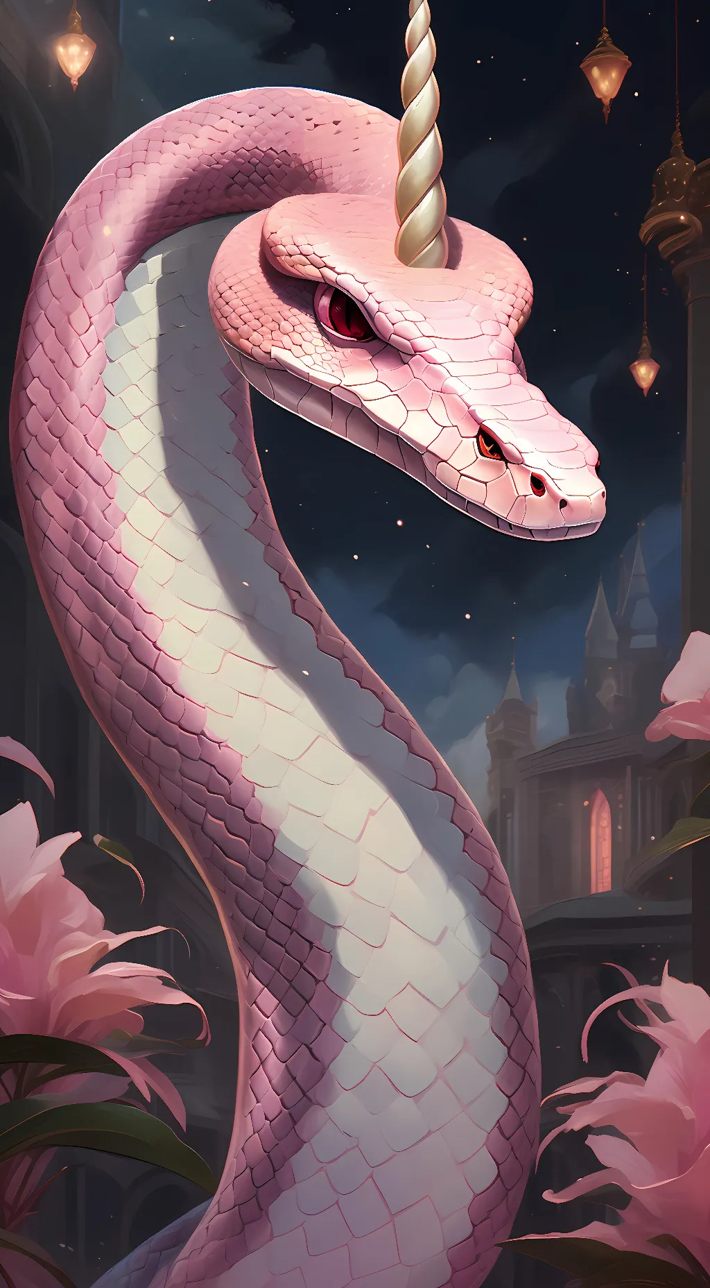 ai character: snek background
