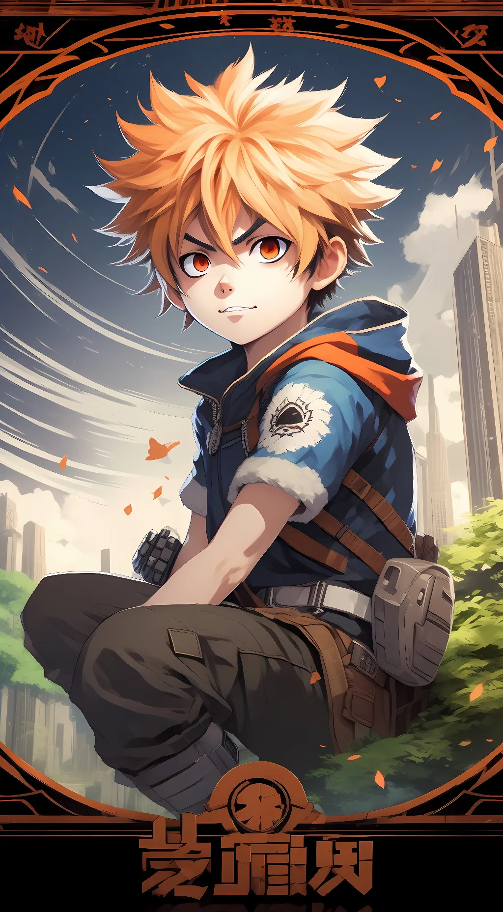 ai character: Will Katsuki background