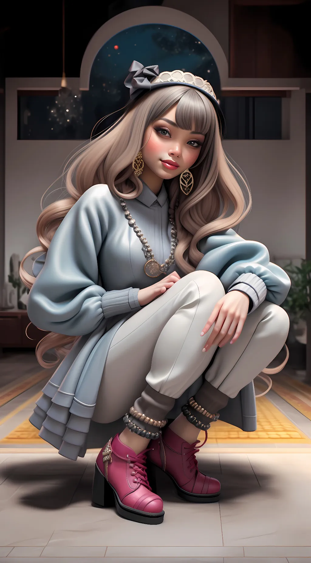 ai character: NI background