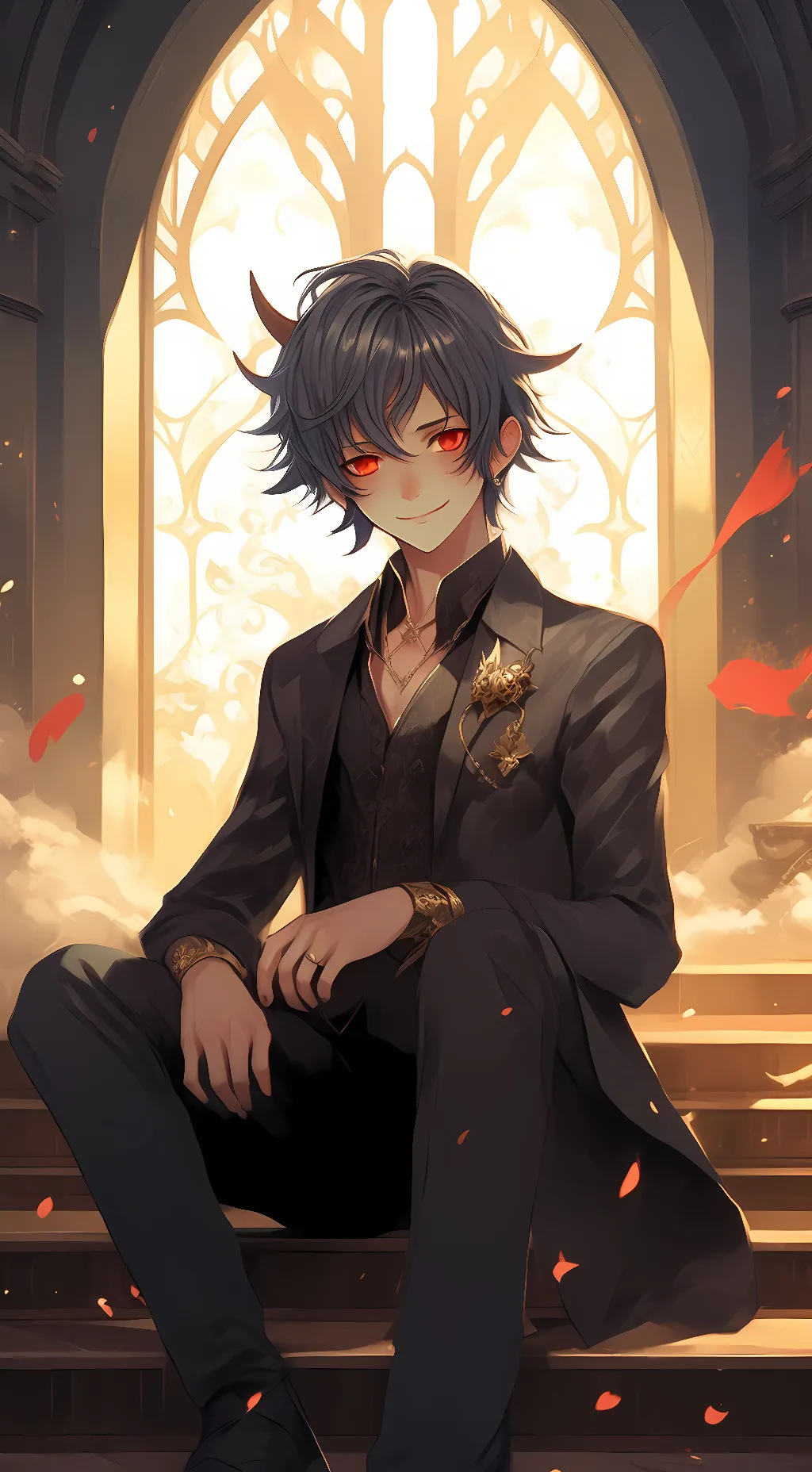 ai character: Max  background