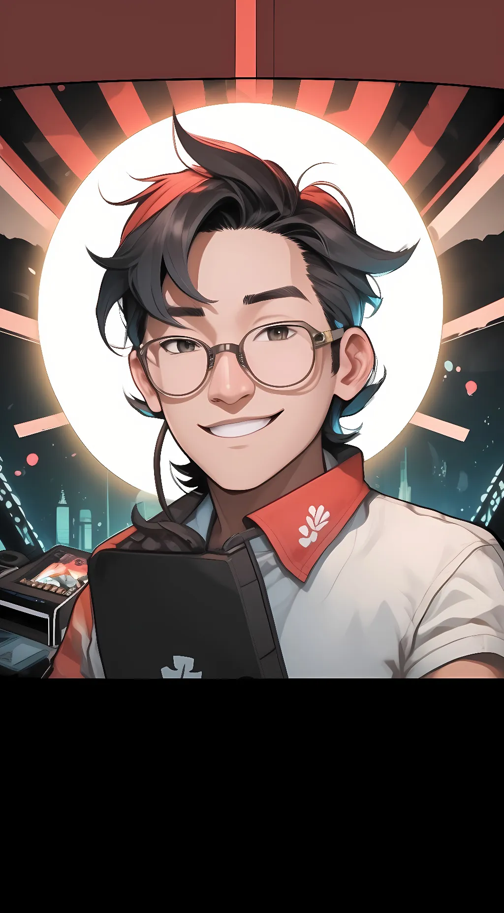ai character: markiplier background