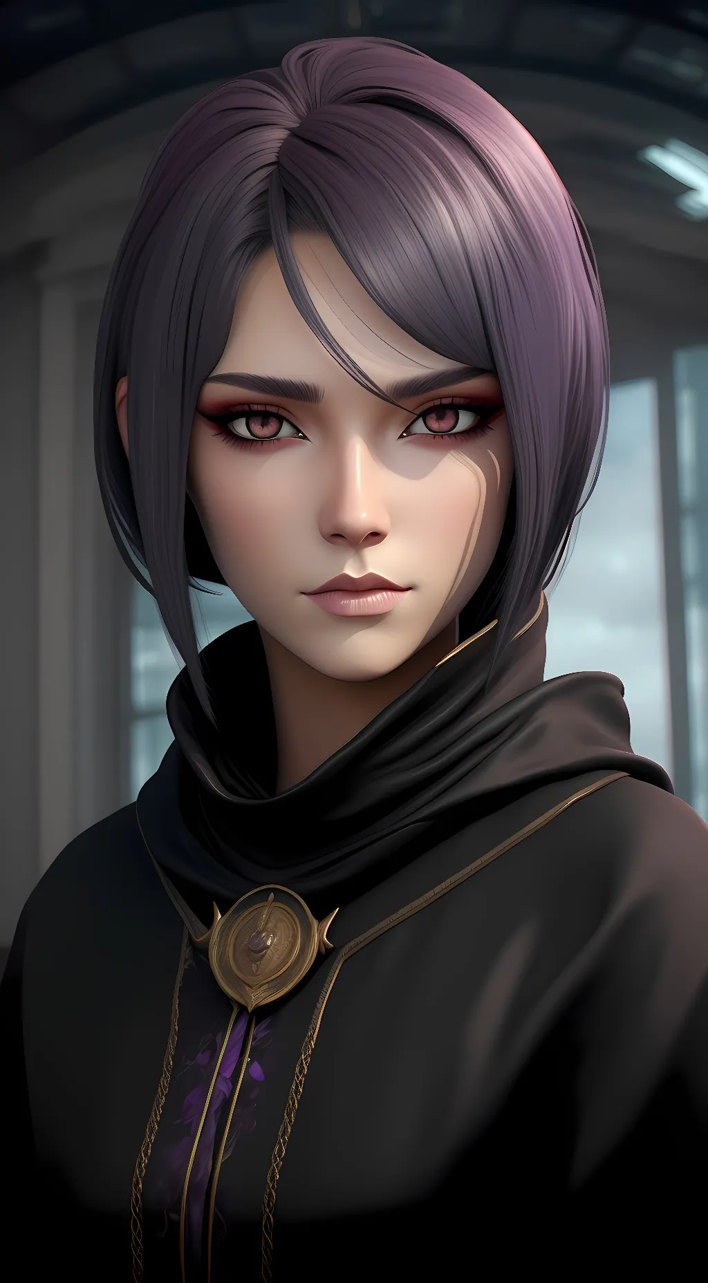 ai character: konan background