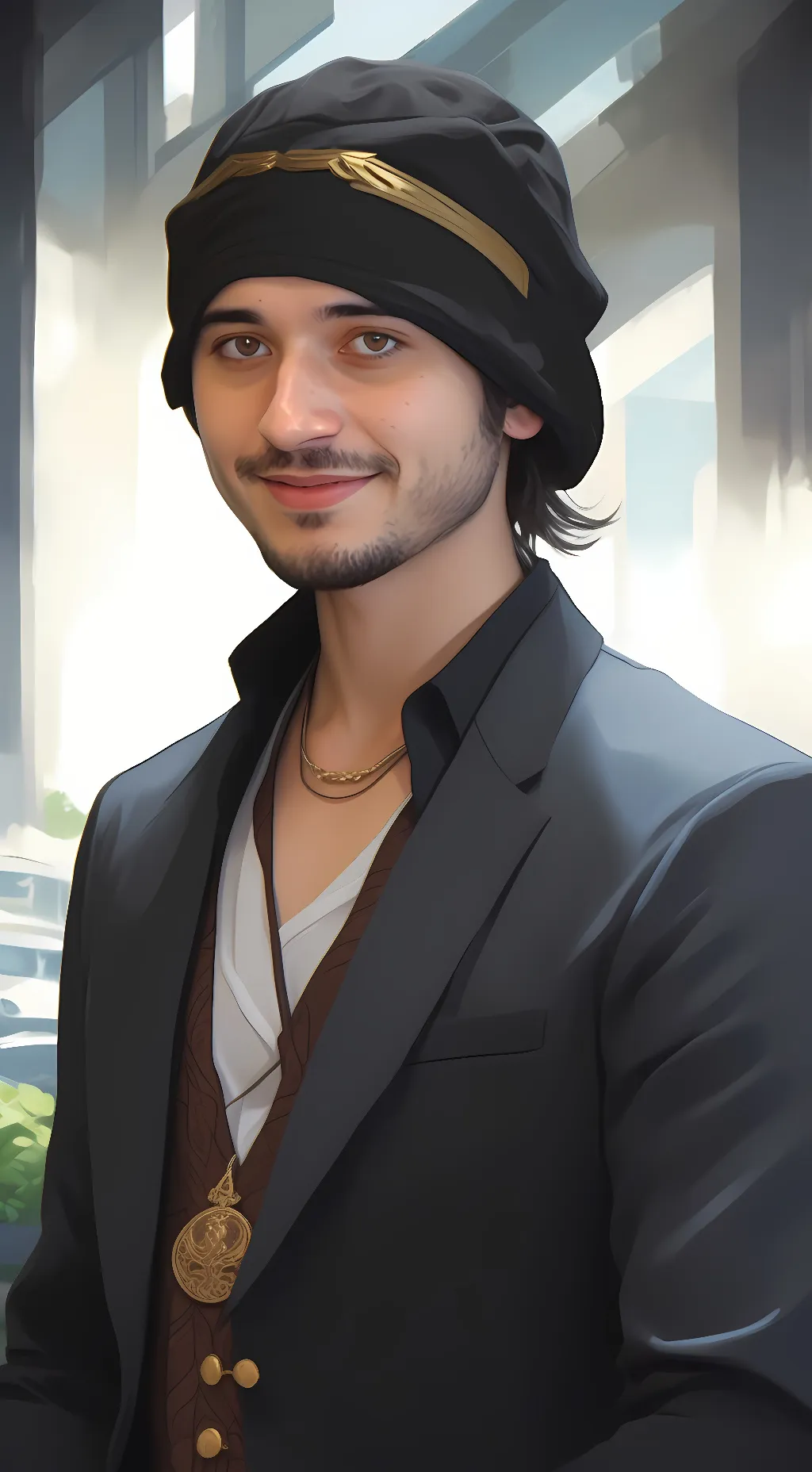 ai character: Juicy  background